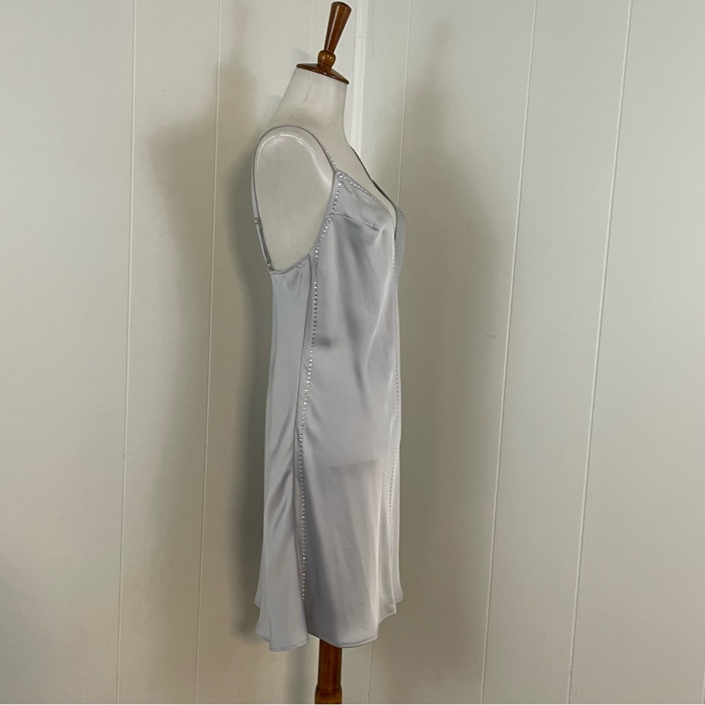 Victoria’s Secret Satin Diamond Slip Dress Women’s‎ S Sleeveless V-Neck - Picture 5 of 10